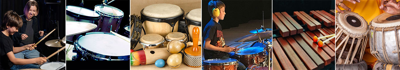 Drums & Percussion In-Person & Online 
 Lessons